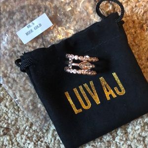 Luv Aj Jewelry - Brand New- Luv AJ Rose Gold Statement Ring Luv Aj Jewelry - Brand New- Luv AJ Rose Gold Statement Ring